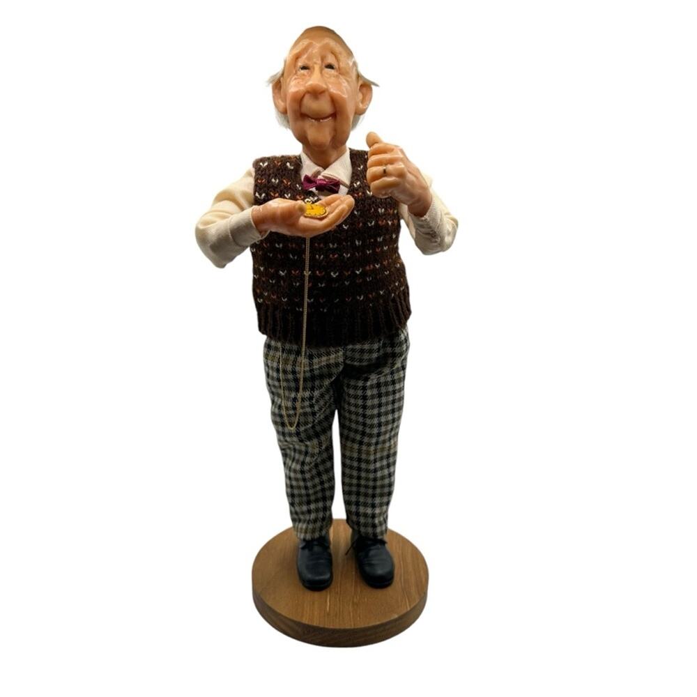Vintage 2000 Richard Simmons Nana's Family Norman 10 inch Resin Doll